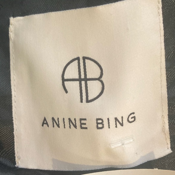 Anine Bing Madeleine Houndstooth Blazer - Picture 12 of 16